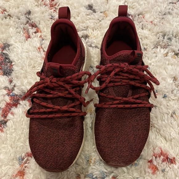 Red Puma Sneakers - Picture 2 of 5